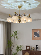Garrowenna Wood Chandelier-Moonnatur