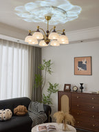 Garrowenna Wood Chandelier-Moonnatur
