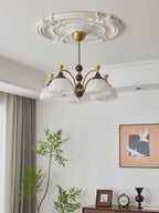 Garrowenna Wood Chandelier-Moonnatur