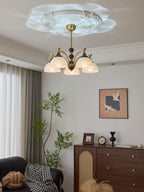 Garrowenna Wood Chandelier-Moonnatur