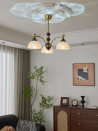 Garrowenna Wood Chandelier-Moonnatur