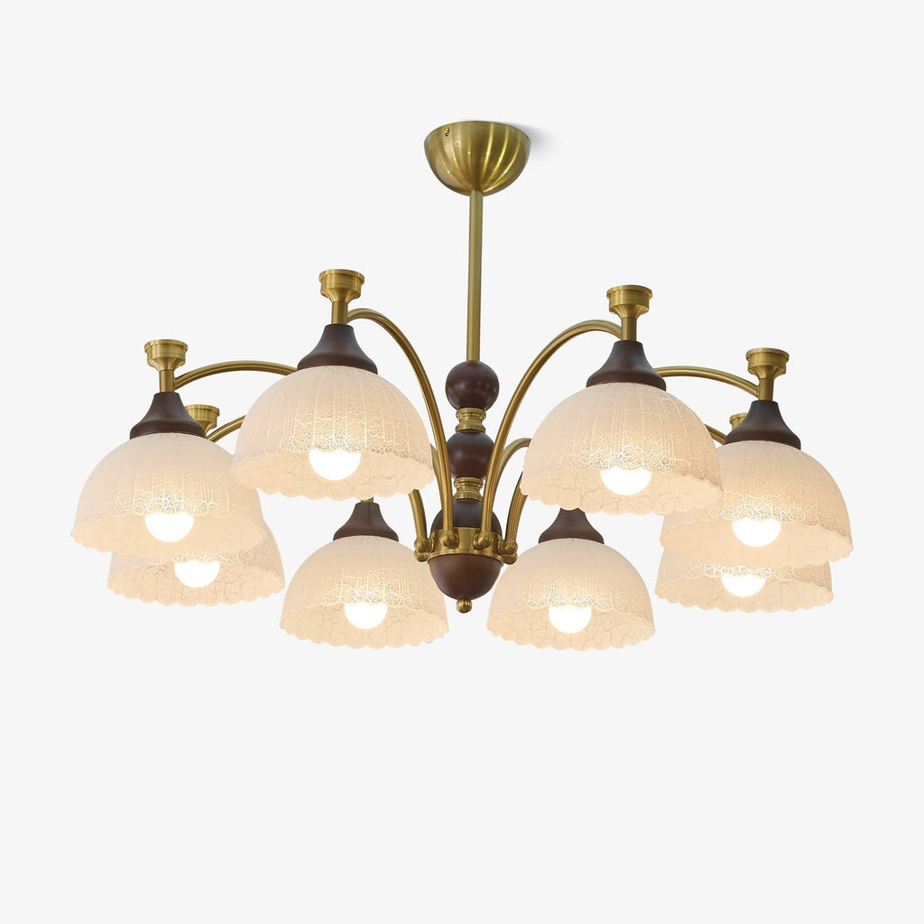 Garrowenna Wood Chandelier-Moonnatur