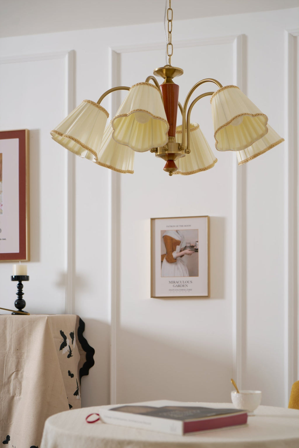 Selvenwynne Fabric Chandelier-Moonnatur