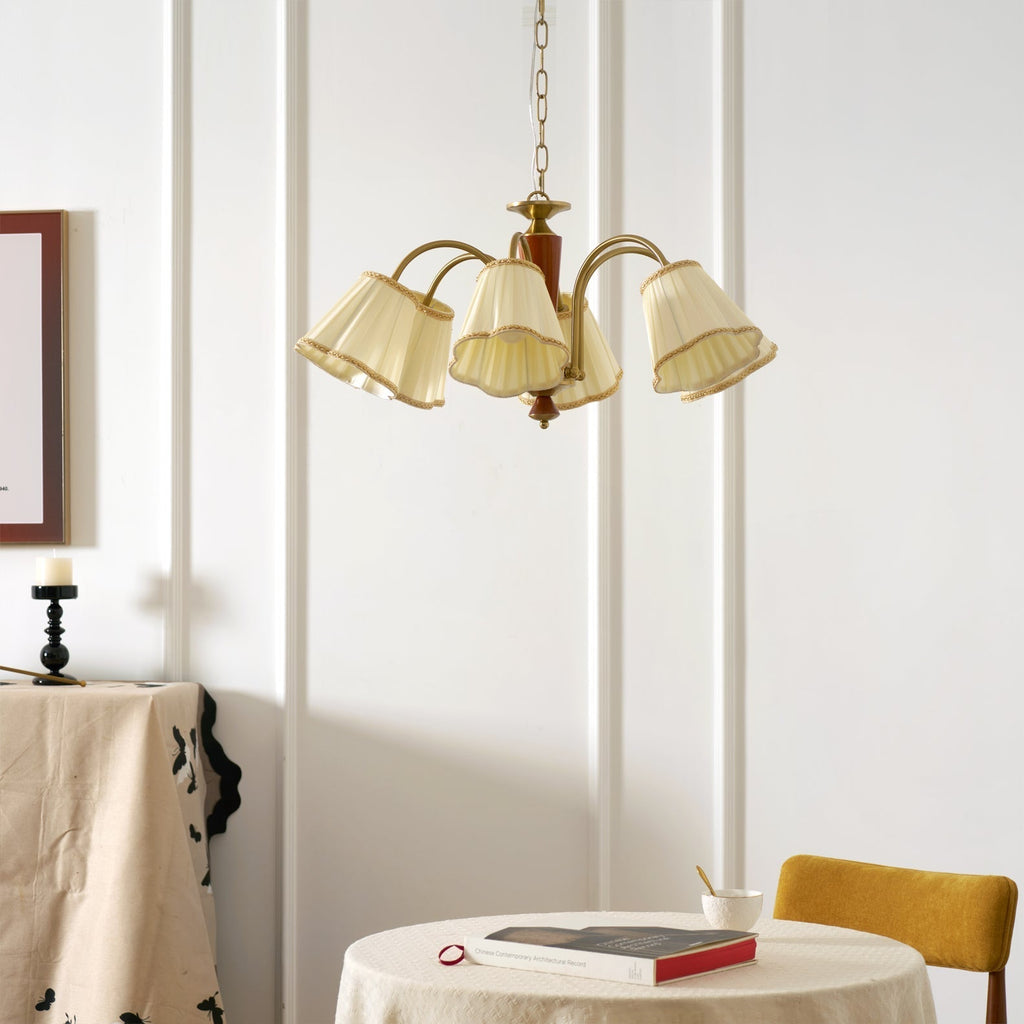 Selvenwynne Fabric Chandelier-Moonnatur