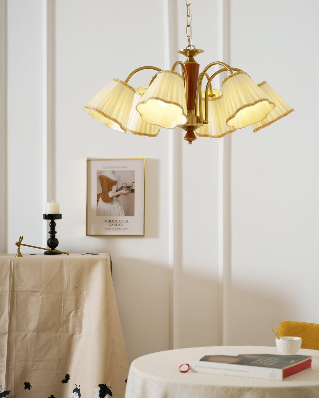 Selvenwynne Fabric Chandelier-Moonnatur
