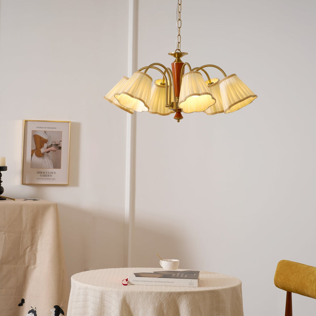 Selvenwynne Fabric Chandelier-Moonnatur
