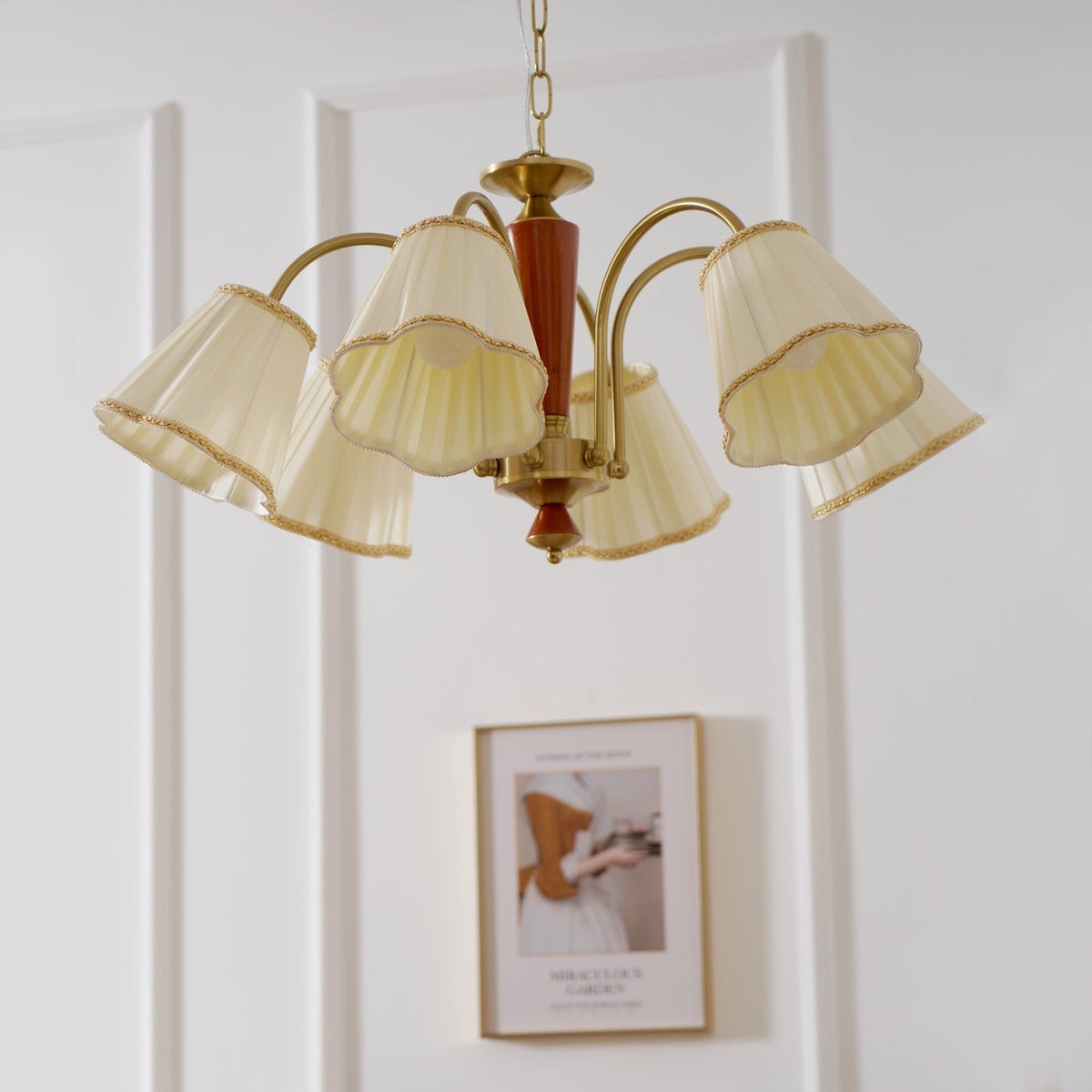 Selvenwynne Fabric Chandelier-Moonnatur
