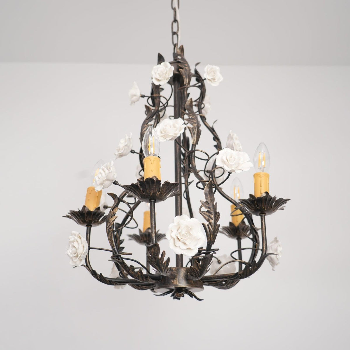 Erlenoria Ceramic Chandelier-Moonnatur