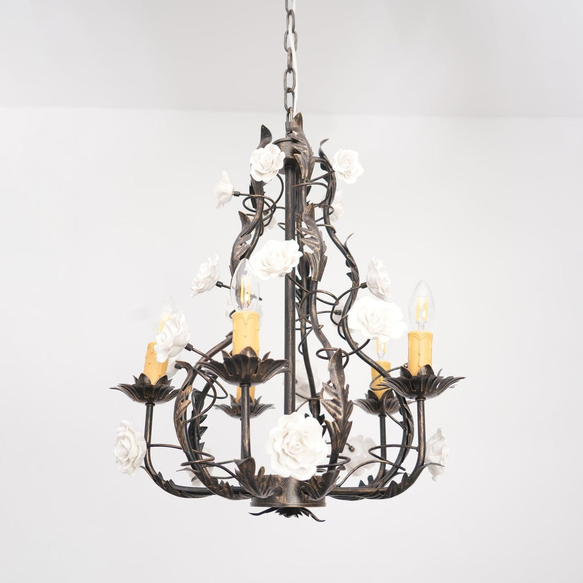 Erlenoria Ceramic Chandelier-Moonnatur