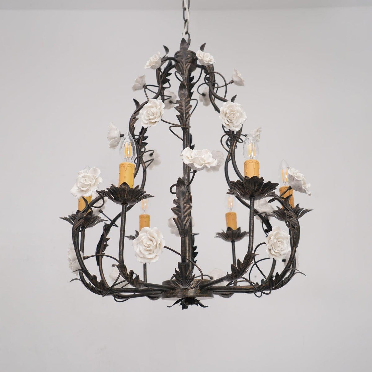Erlenoria Ceramic Chandelier-Moonnatur