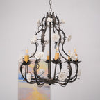 Erlenoria Ceramic Chandelier-Moonnatur