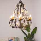 Erlenoria Ceramic Chandelier-Moonnatur