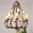 Erlenoria Ceramic Chandelier-Moonnatur