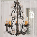 Erlenoria Ceramic Chandelier-Moonnatur