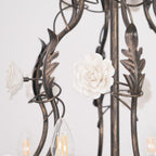 Erlenoria Ceramic Chandelier-Moonnatur