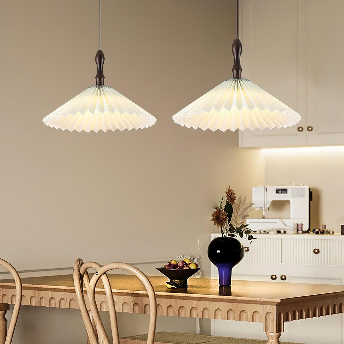 Ravensis Wood Pendant Light-Moonnatur
