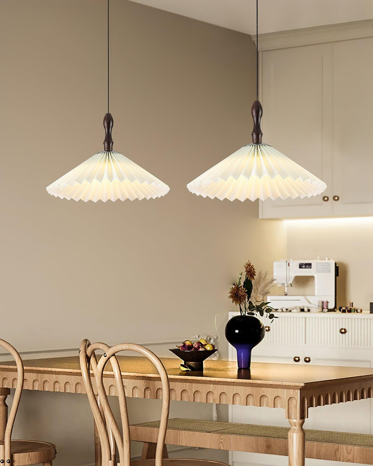 Ravensis Wood Pendant Light-Moonnatur