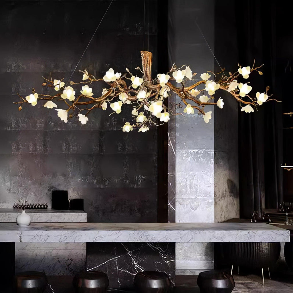 Eshara Ceramic Chandelier-Moonnatur