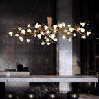 Eshara Ceramic Chandelier-Moonnatur