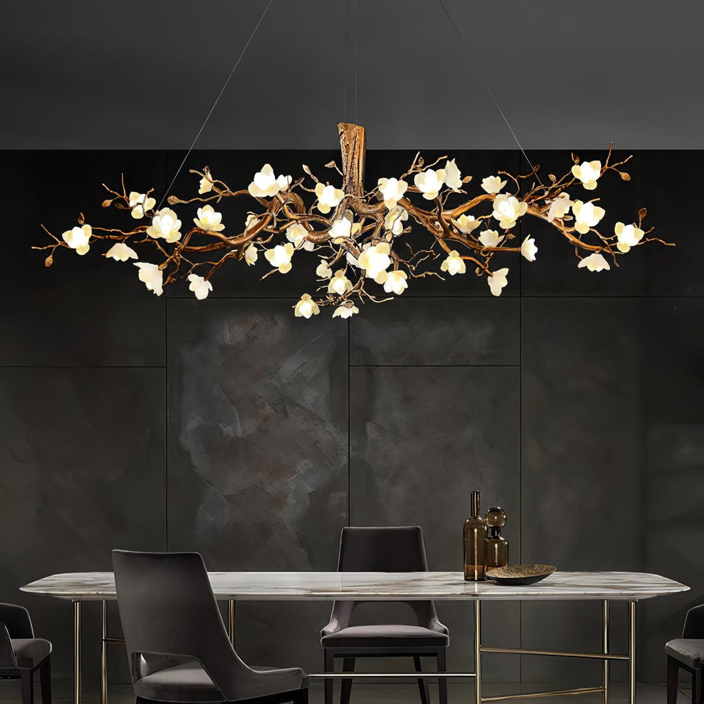 Eshara Ceramic Chandelier-Moonnatur