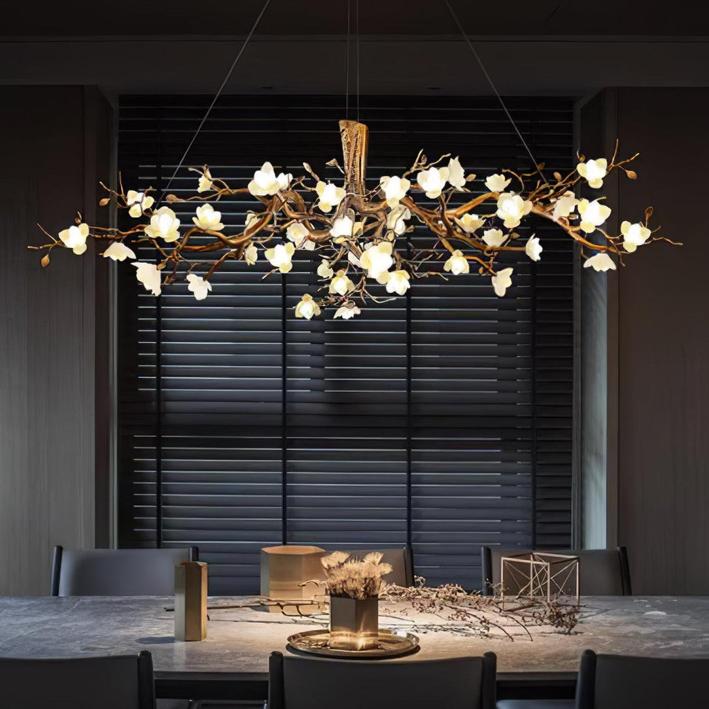 Eshara Ceramic Chandelier-Moonnatur