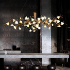 Eshara Ceramic Chandelier-Moonnatur