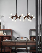 Ilvenelle Wood Pendant Light-Moonnatur