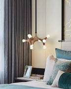 Ilvenelle Wood Pendant Light-Moonnatur