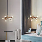 Ilvenelle Wood Pendant Light-Moonnatur