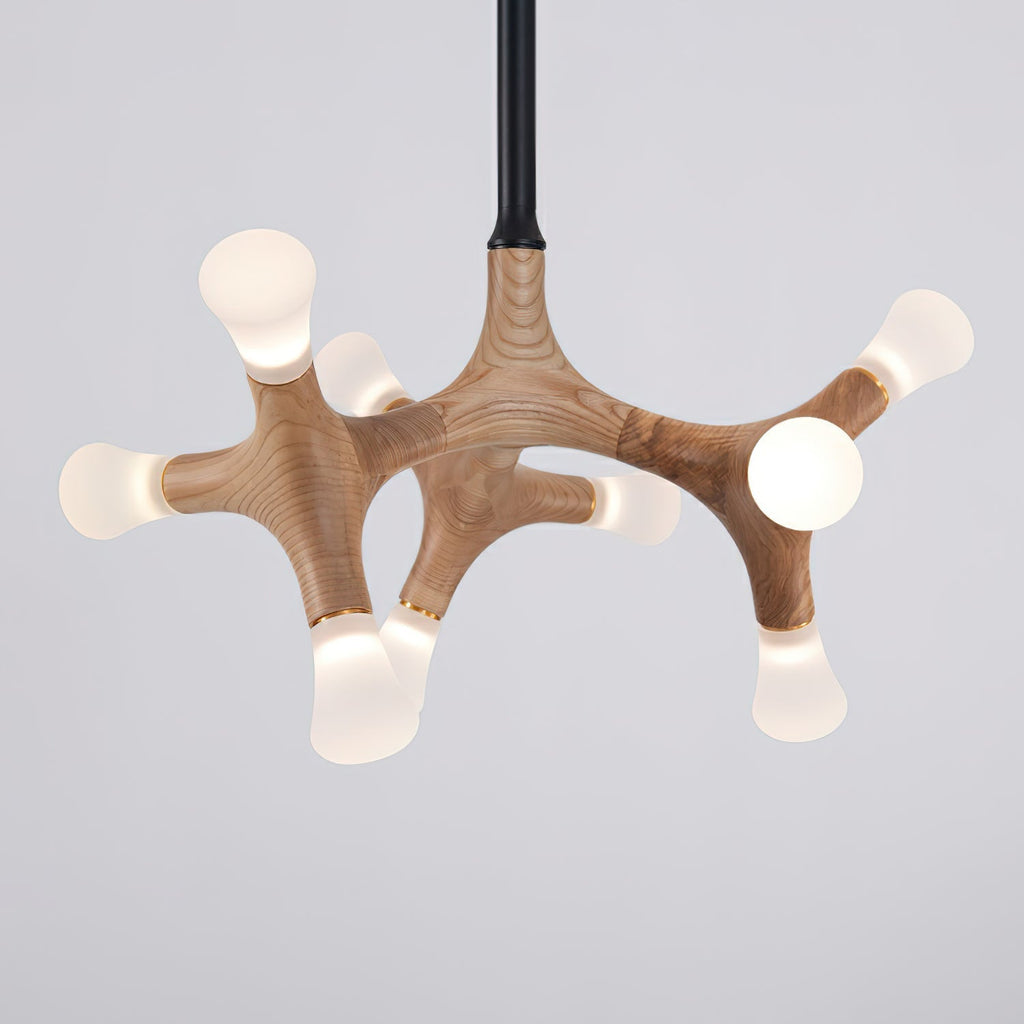 Ilvenelle Wood Pendant Light-Moonnatur