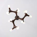Ilvenelle Wood Pendant Light-Moonnatur
