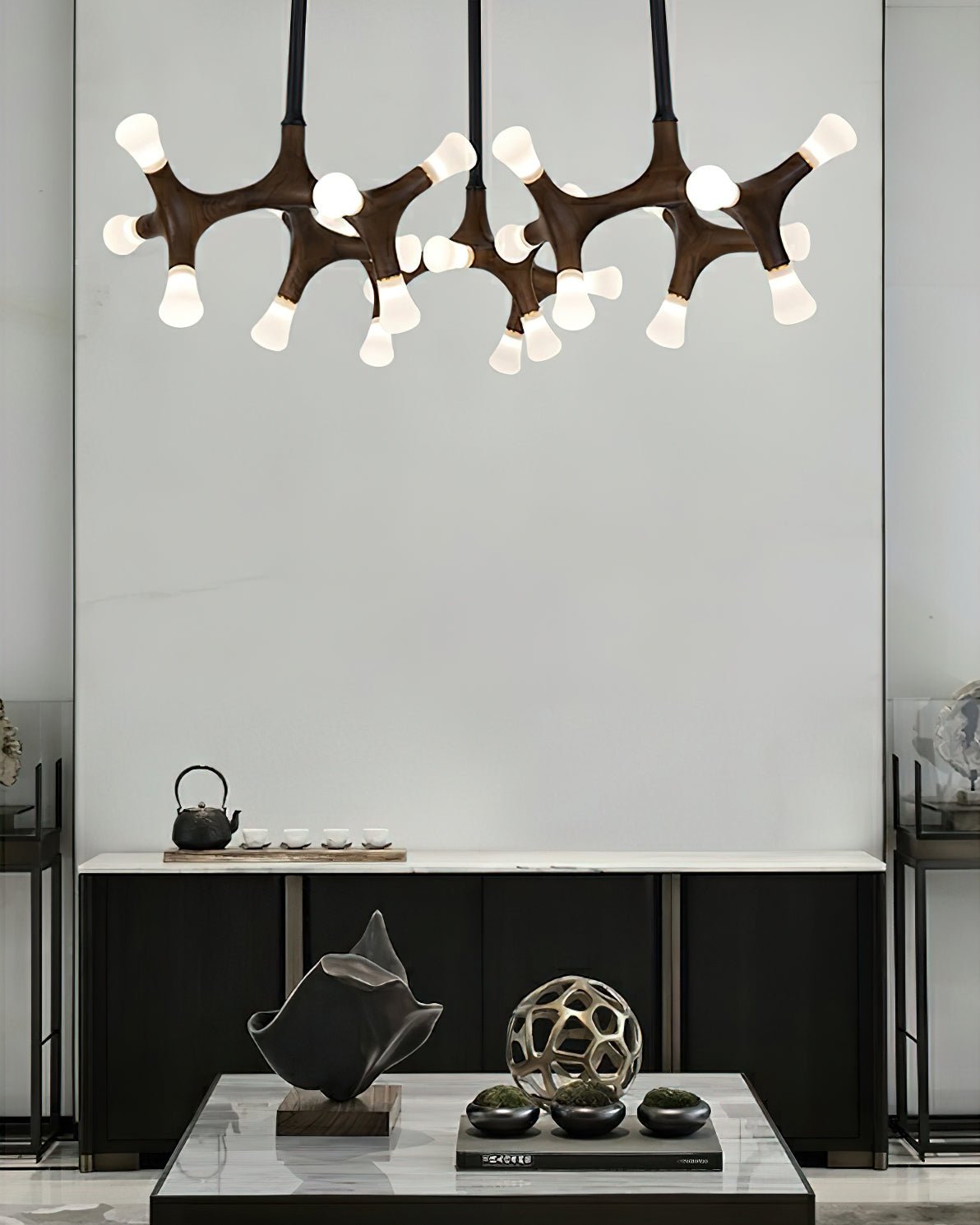 Ilvenelle Wood Pendant Light-Moonnatur