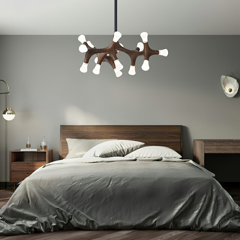 Ilvenelle Wood Pendant Light-Moonnatur