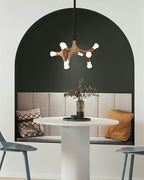 Ilvenelle Wood Pendant Light-Moonnatur
