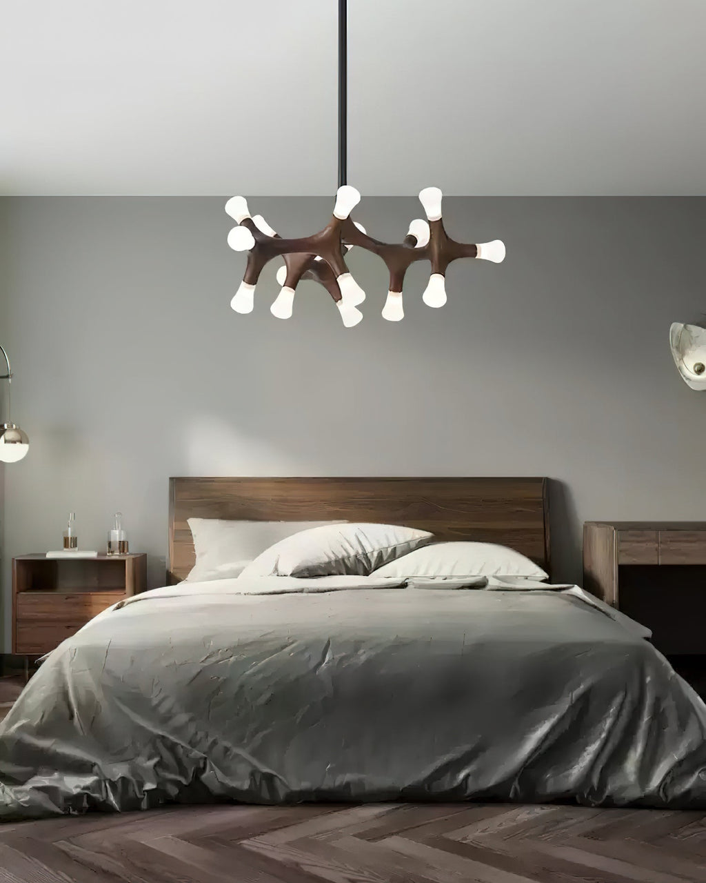 Ilvenelle Wood Pendant Light-Moonnatur