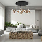 Ilvenelle Wood Pendant Light-Moonnatur