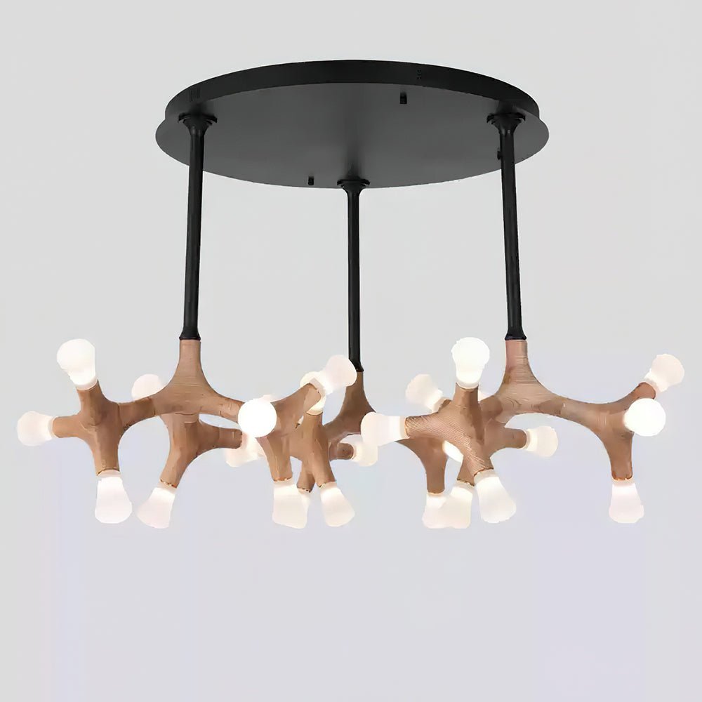 Ilvenelle Wood Pendant Light-Moonnatur
