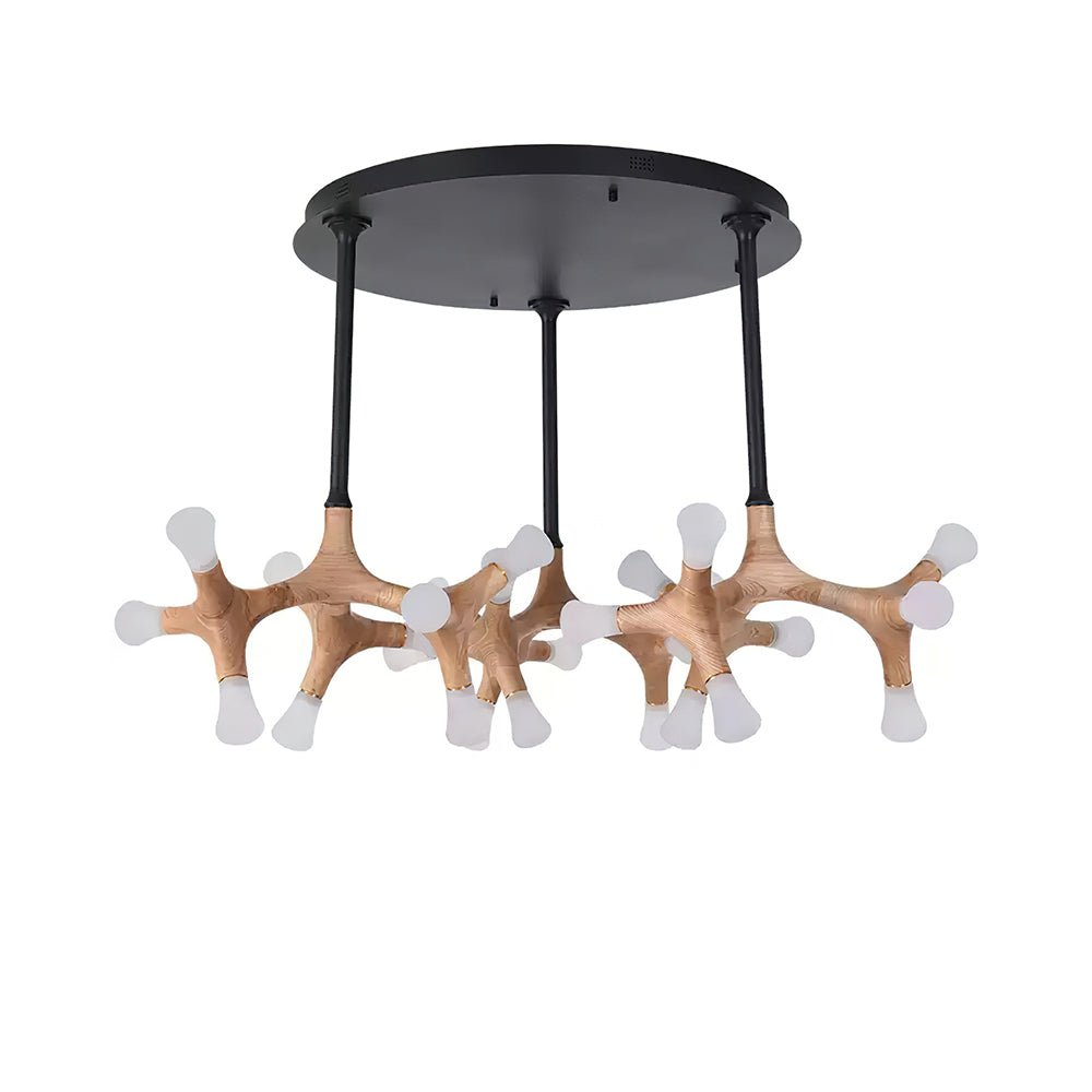 Ilvenelle Wood Pendant Light-Moonnatur
