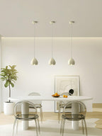 Silvenora Resin Pendant Light-Moonnatur