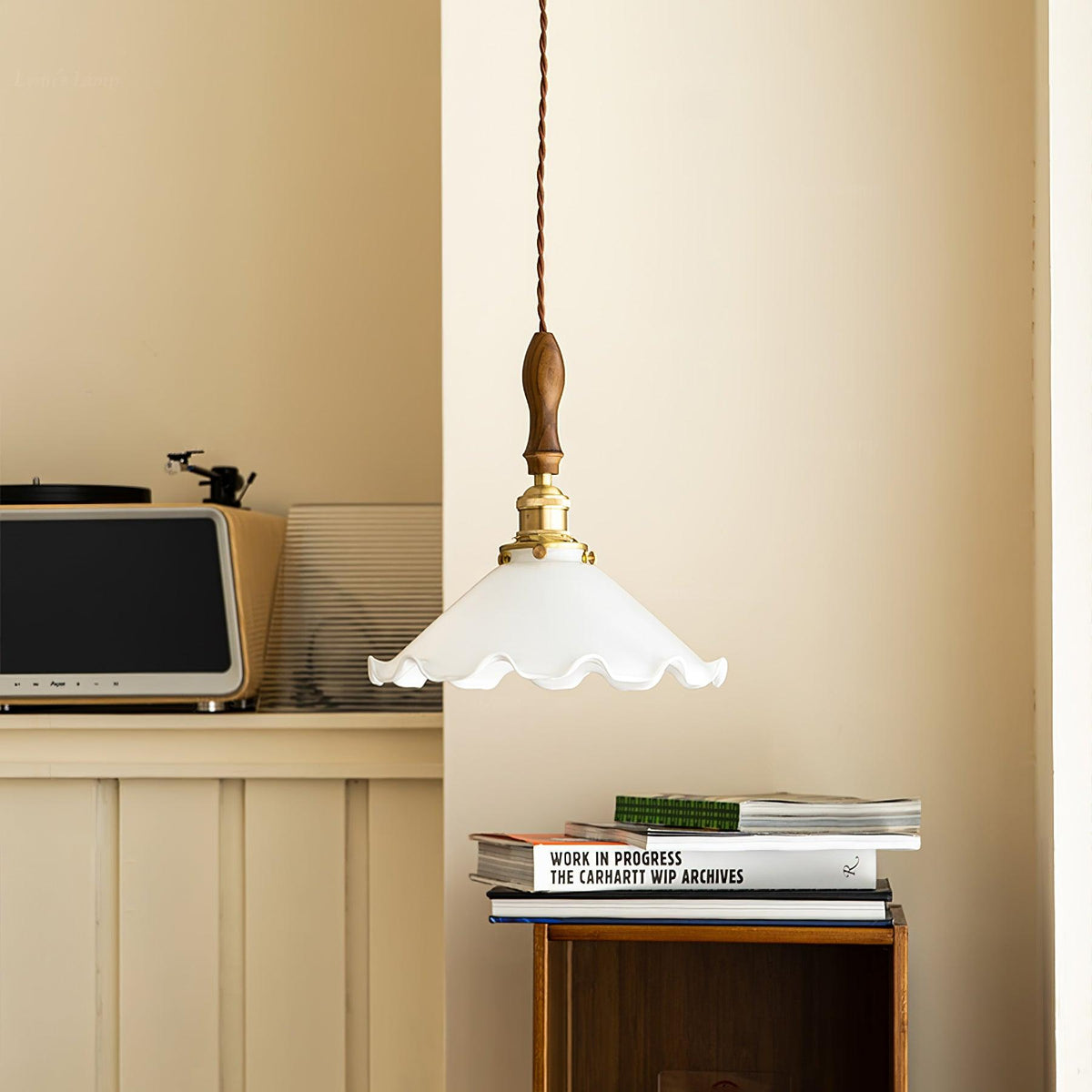 Foselia Glass Pendant Light-Moonnatur