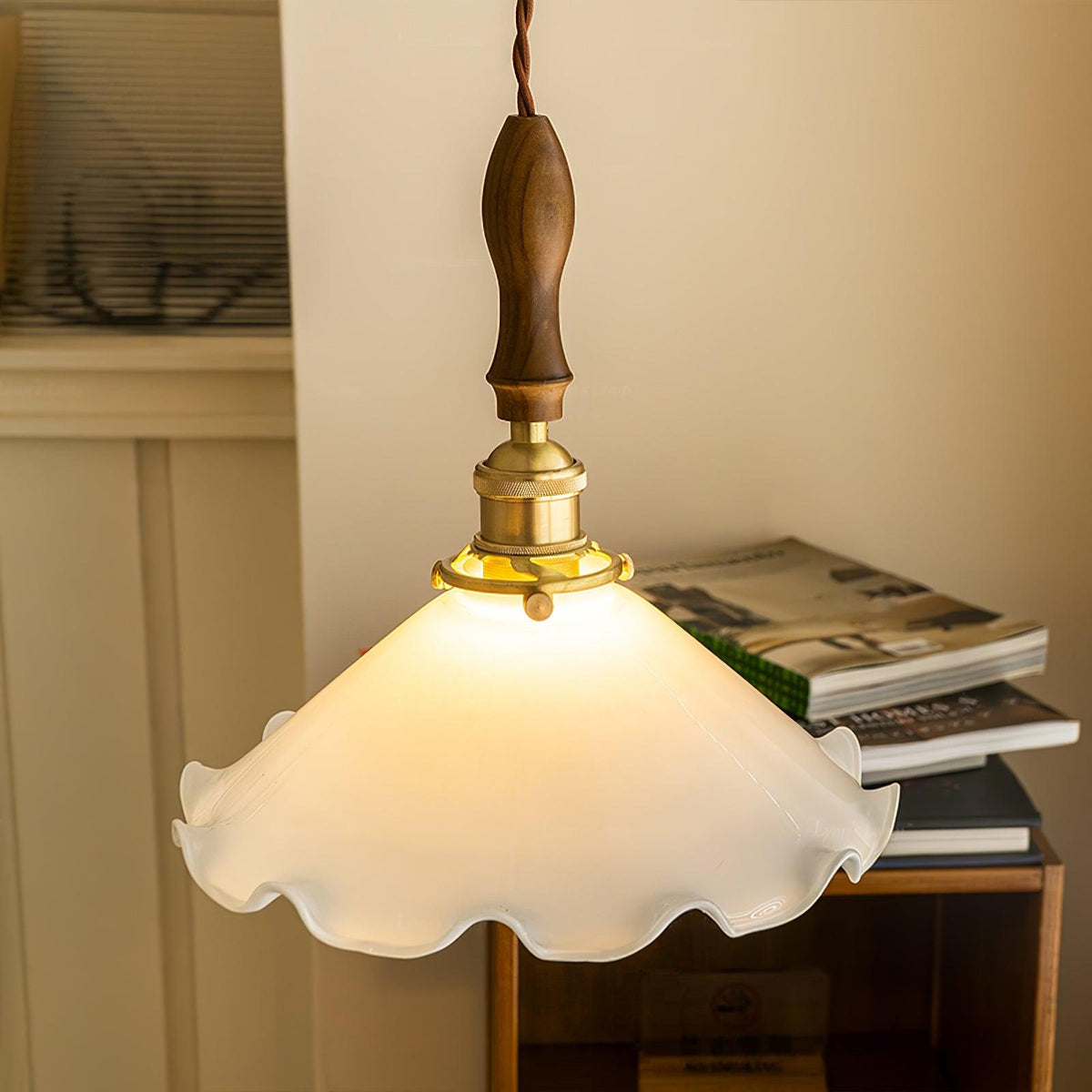 Foselia Glass Pendant Light-Moonnatur