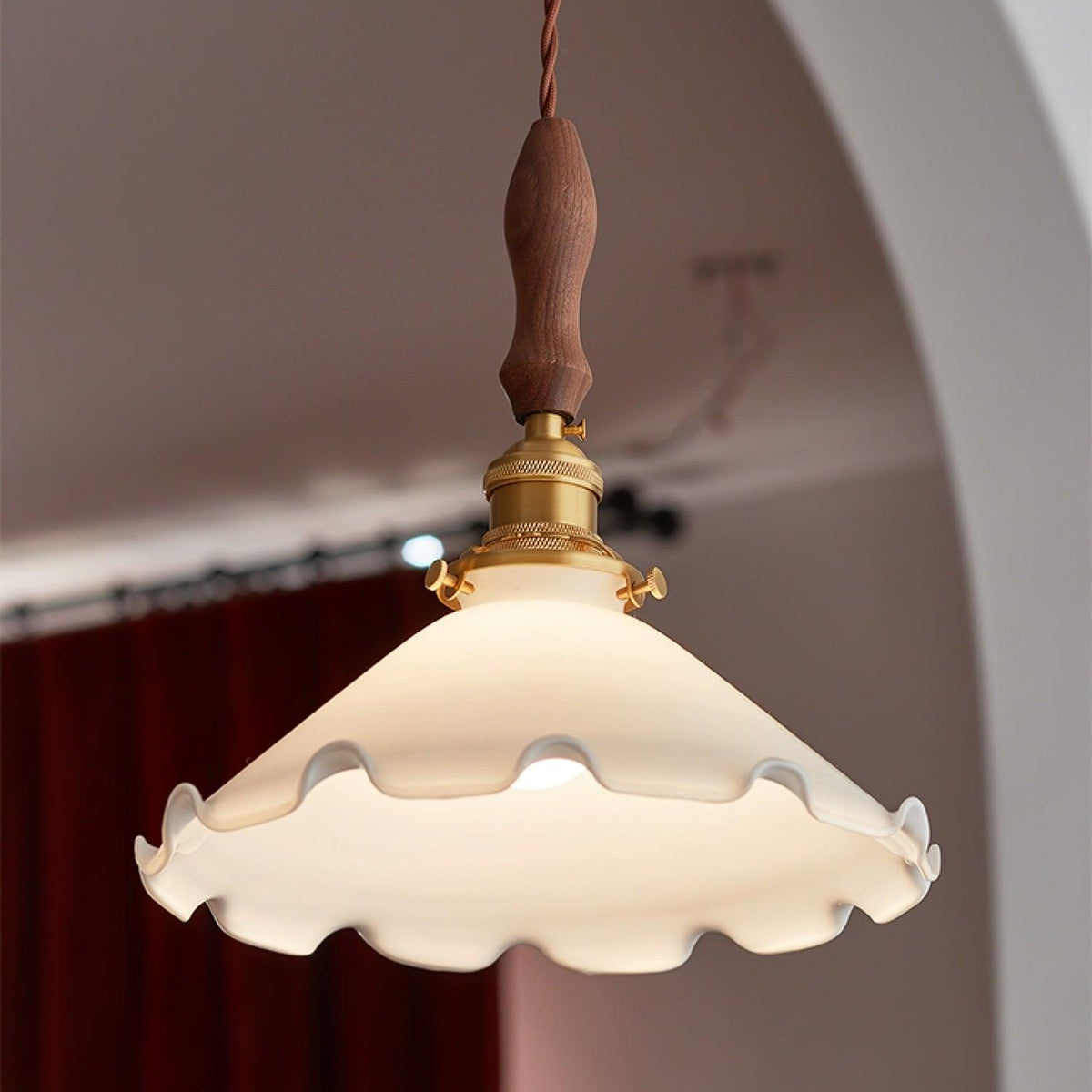 Foselia Glass Pendant Light-Moonnatur