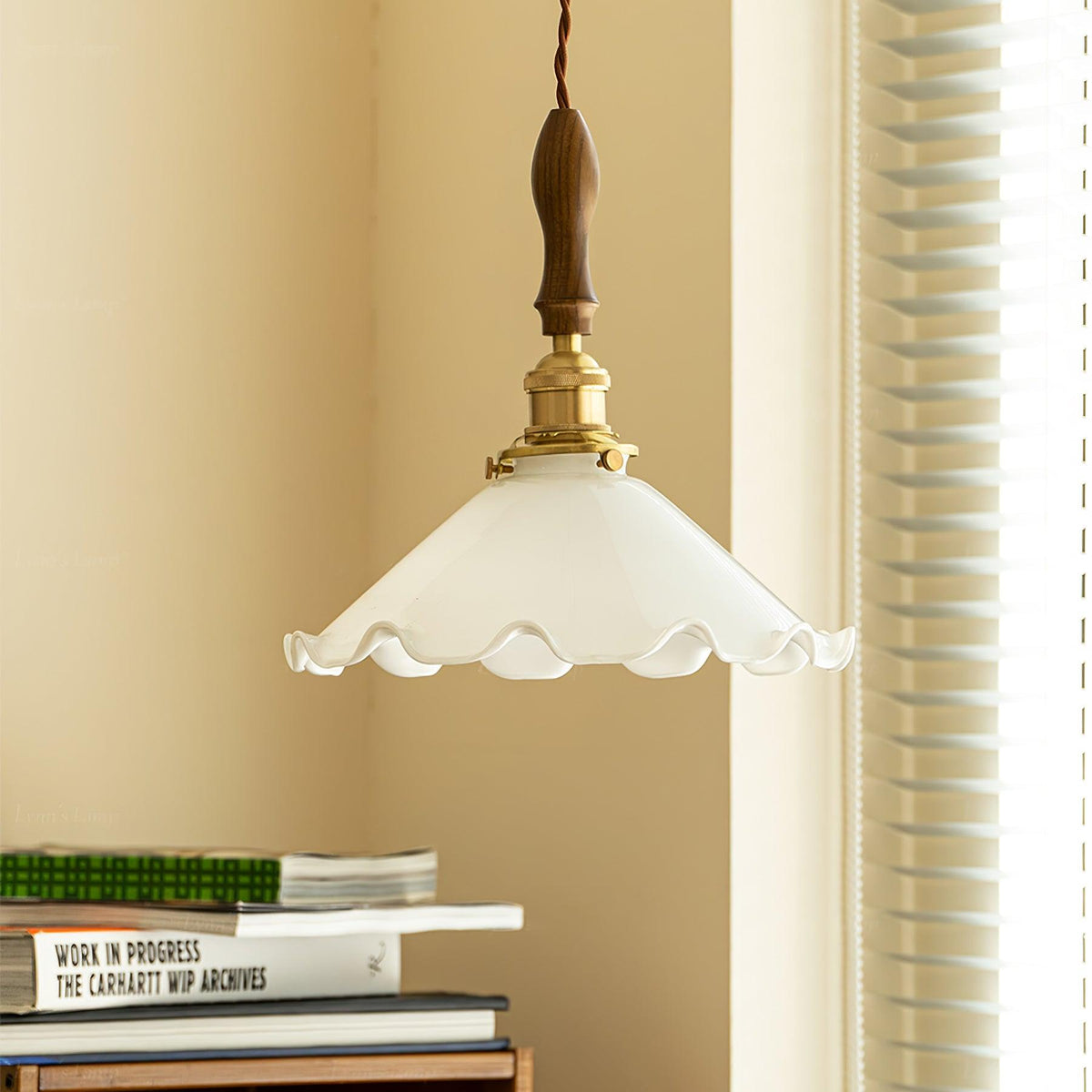 Foselia Glass Pendant Light-Moonnatur