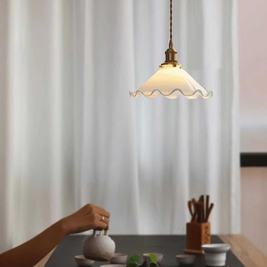 Foselia Glass Pendant Light-Moonnatur