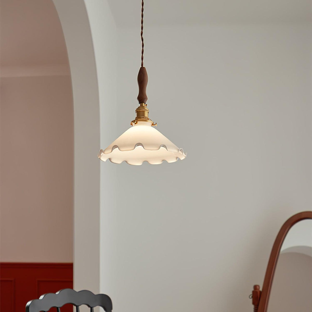Foselia Glass Pendant Light-Moonnatur