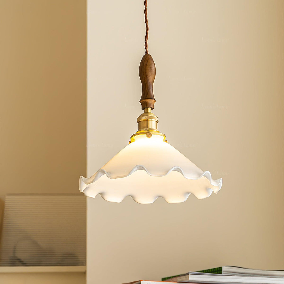 Foselia Glass Pendant Light-Moonnatur