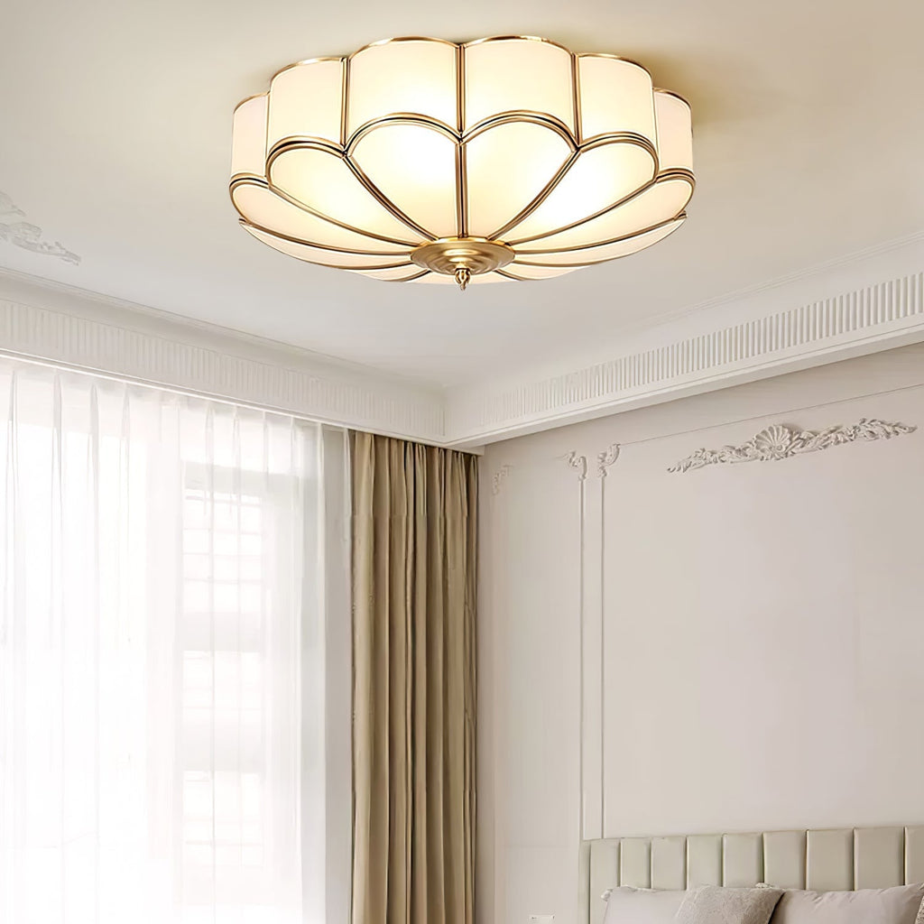 Idrisella Glass Ceiling Light-Moonnatur