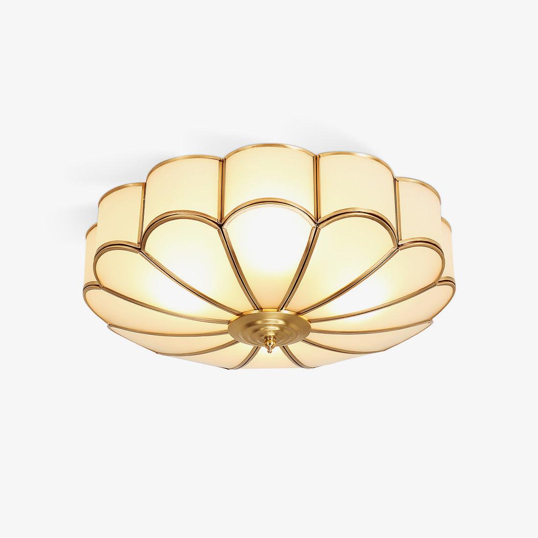 Carnelmere Glass Ceiling Light-Moonnatur