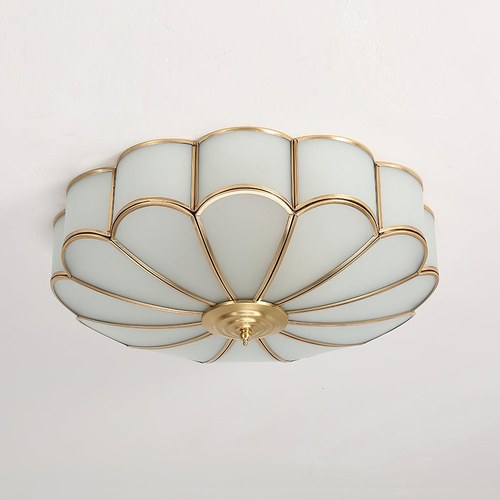 Carnelmere Glass Ceiling Light-Moonnatur