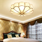 Idrisella Glass Ceiling Light-Moonnatur